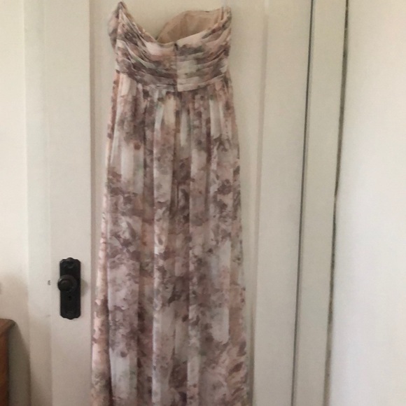 Jenny Yoo strapless bridesmaid dress